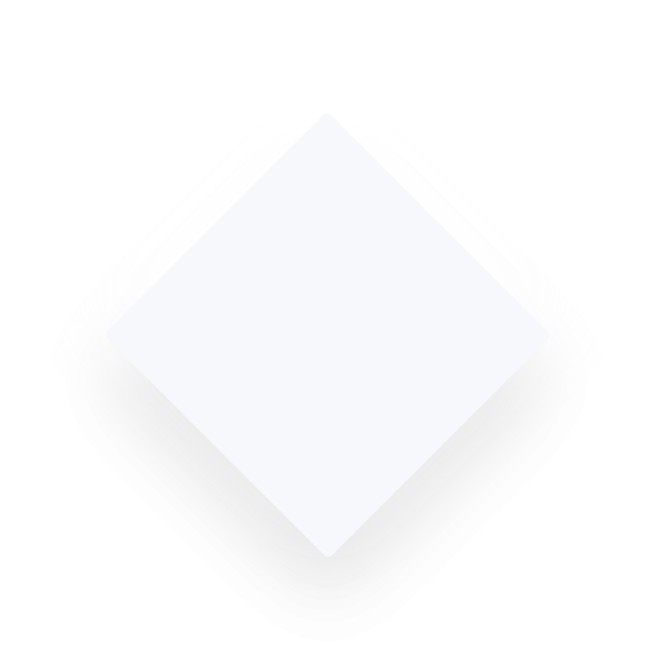 weisses Quadrat mit Schatten