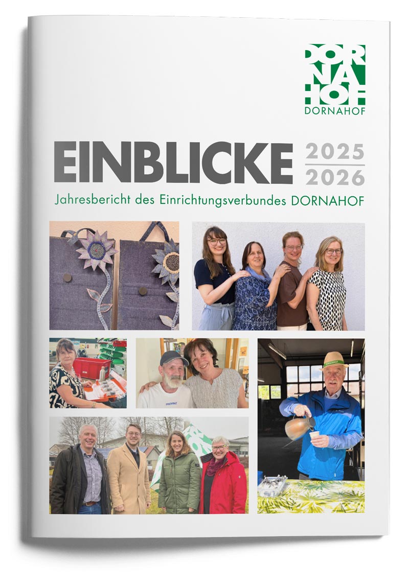 Titelseite Jahresbericht DORNAHOF 2025 - 26