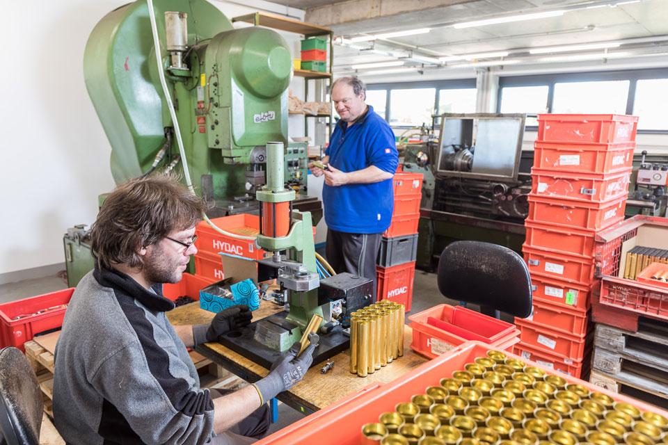 Mitarbeiter bei der Mechanische Fertigung