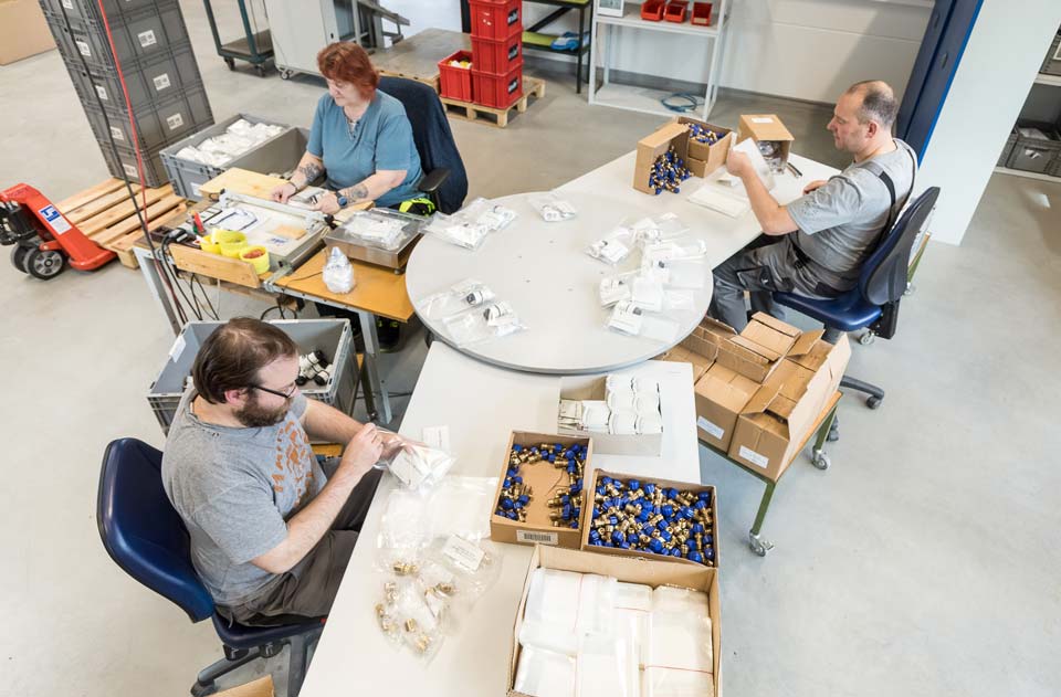 Runder Tisch individuelle Verpackung