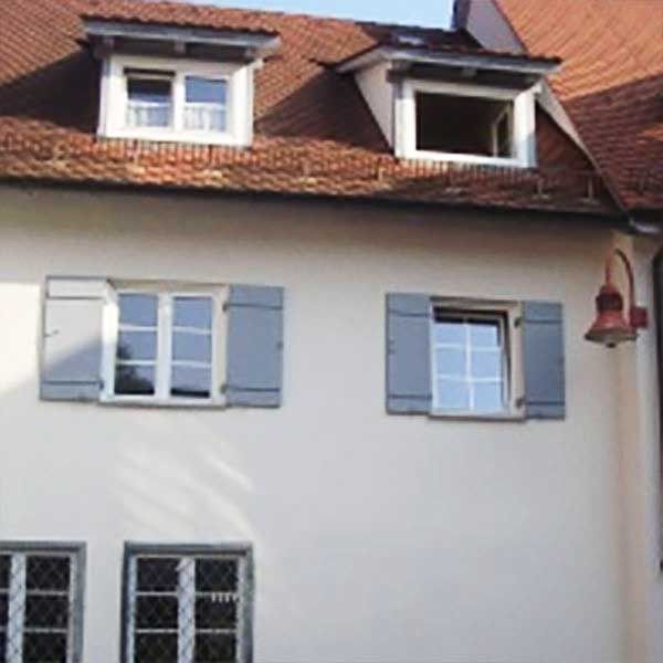 Teilansicht Aufnahmehaus Biberach